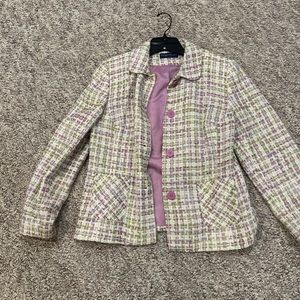 Karen Scott Vintage Petite Suit Top